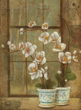 ADF155 花の装飾 Oil Paintings
